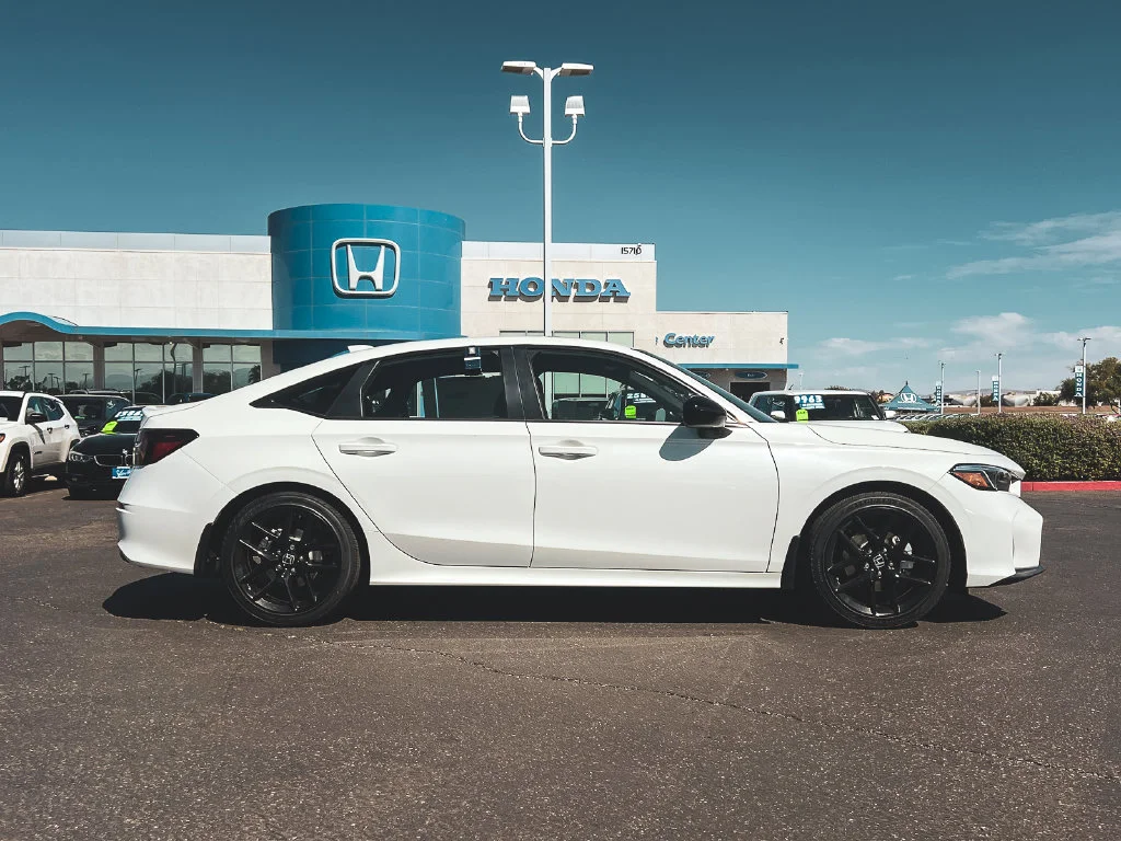 New 2026 Platinum White Pearl Honda Sport image 2