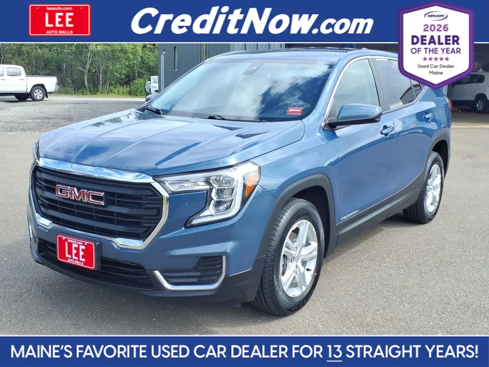 Used 2024 Downpour Metallic GMC SLE image 1