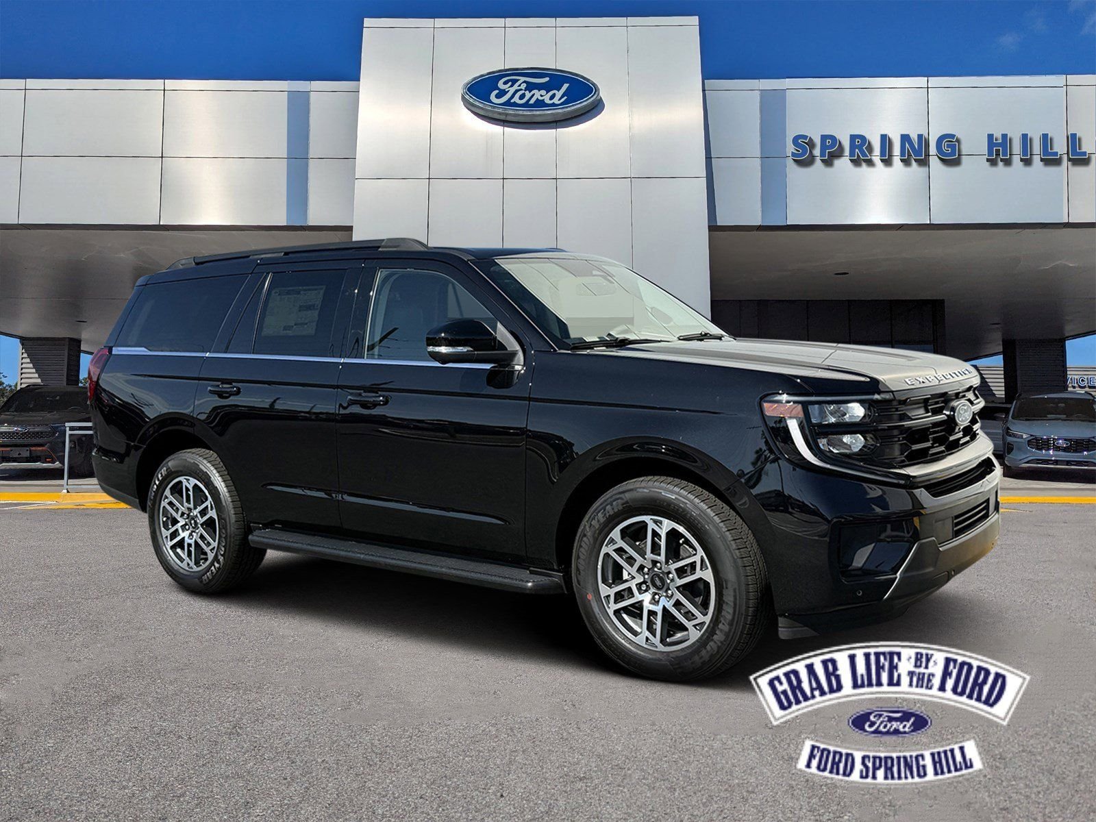 New 2026 Agate Black Metallic Ford Active image 1