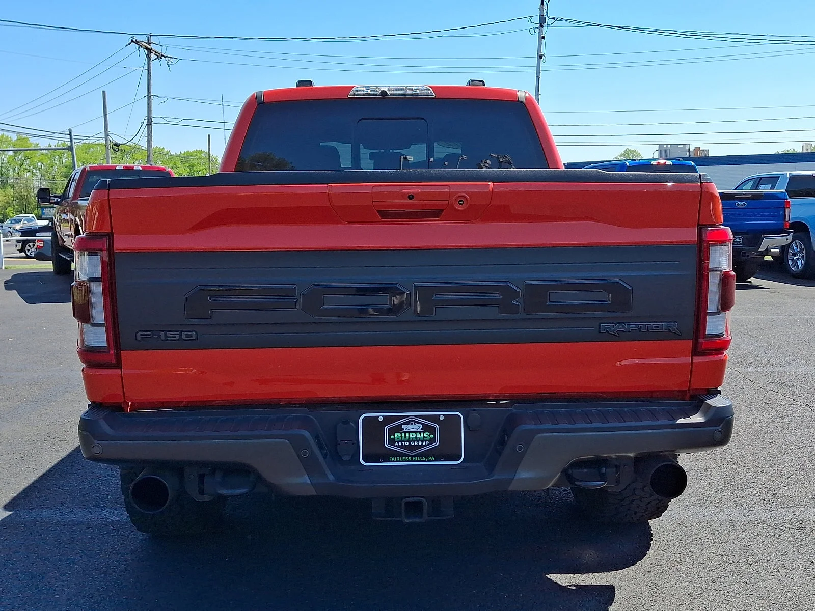 Used 2022 Code Orange Metallic Ford Raptor image 9