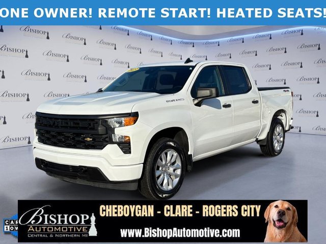 Pre-Owned 2023 Chevrolet Silverado 1500 Custom Crew Cab