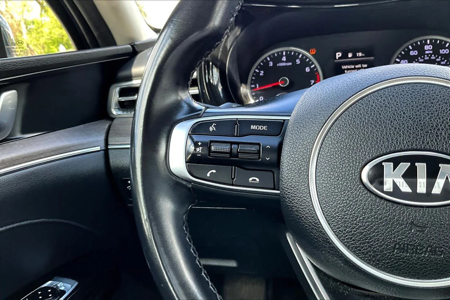 Used 2021 Ebony Black Kia EX image 42