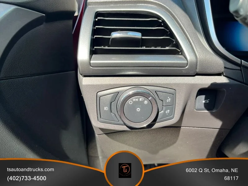 Used 2015 Red Ford Titanium Hybrid Sedan 4D image 20