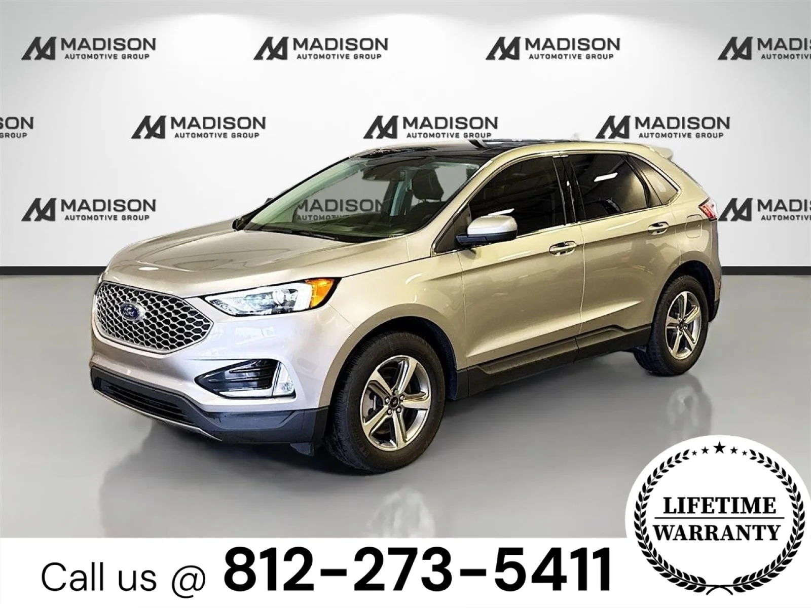 Used 2024 SILVER Ford SEL image 1