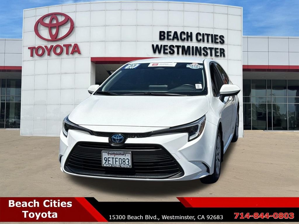 Certified Used 2023 White Toyota LE image 5