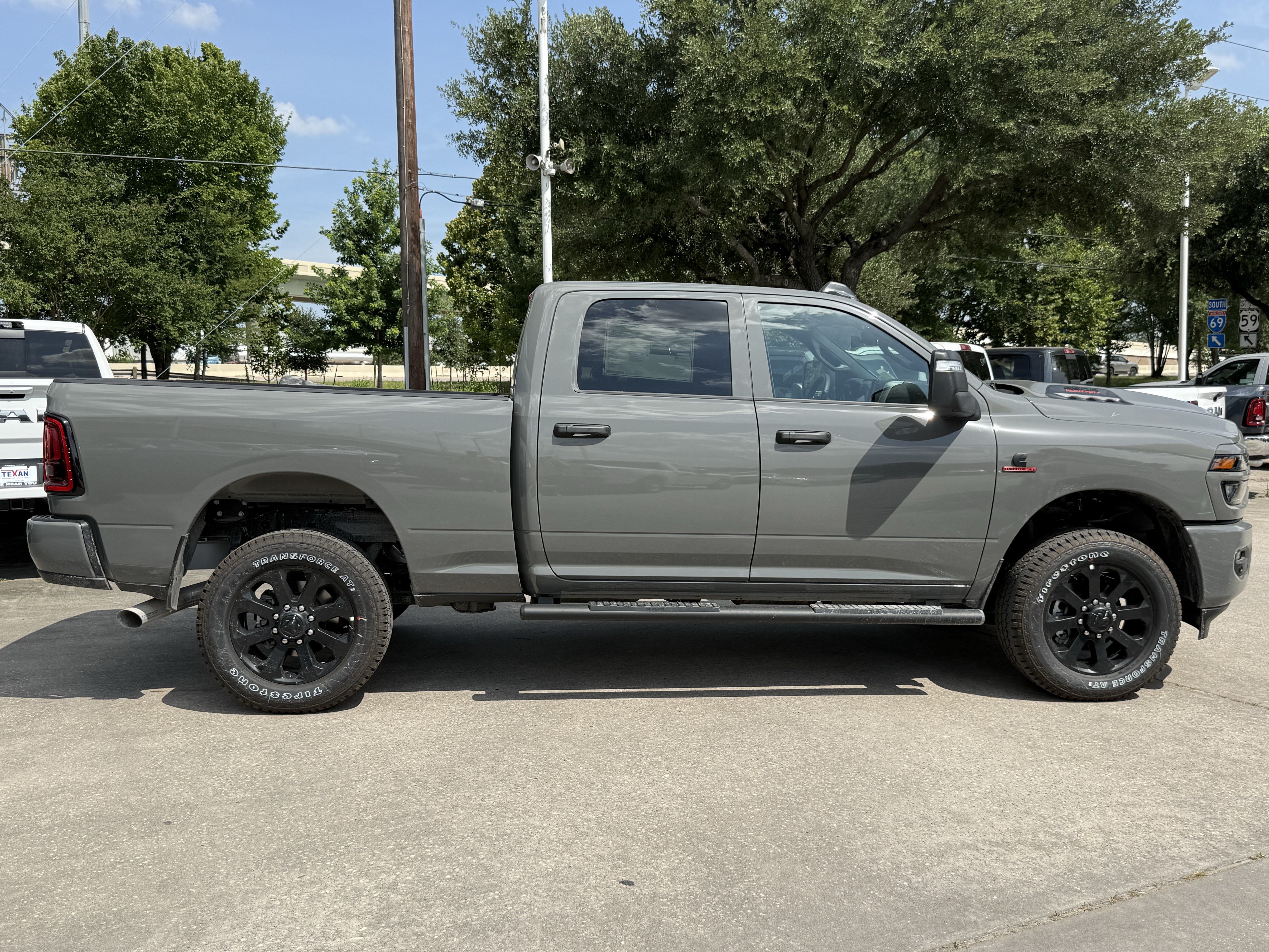 New 2026 Ceramic Gray Clear-Coat Exterior Paint RAM Black Express image 3