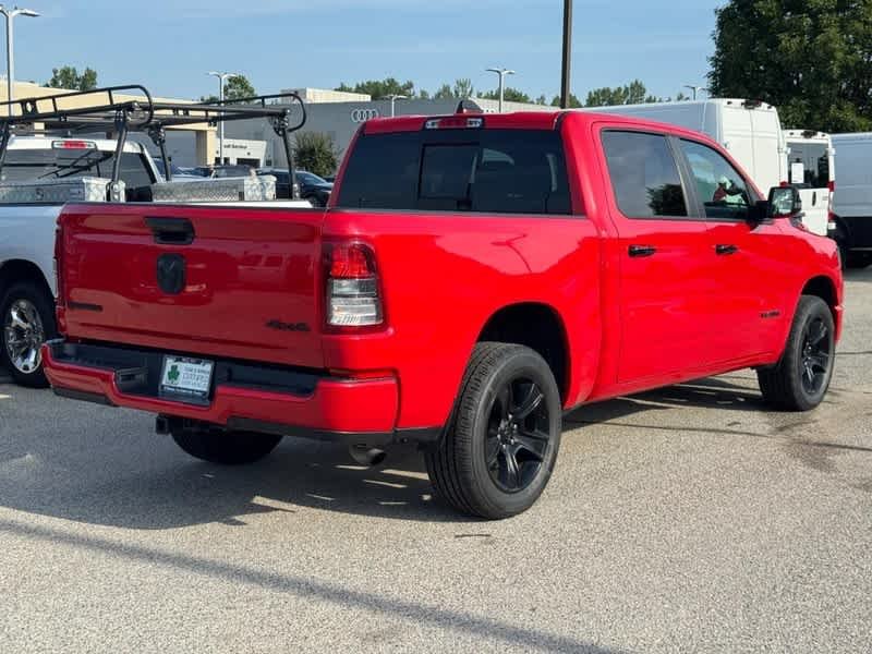 Used 2023 Flame Red Clearcoat Ram Big Horn image 3
