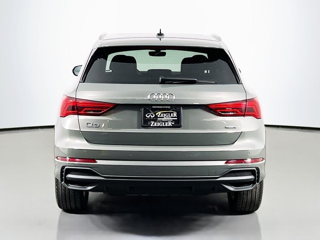 Used 2025 Chronos Gray Metallic Audi Premium image 6