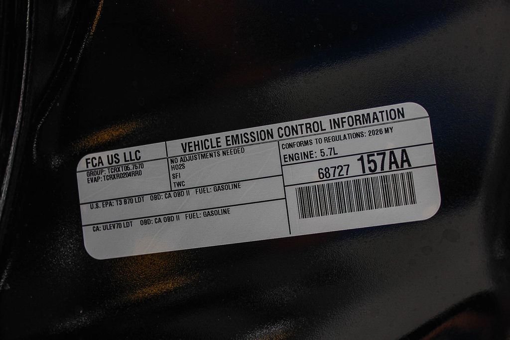 New 2026 Black Clearcoat Dodge GT Plus HEMI V8 image 26