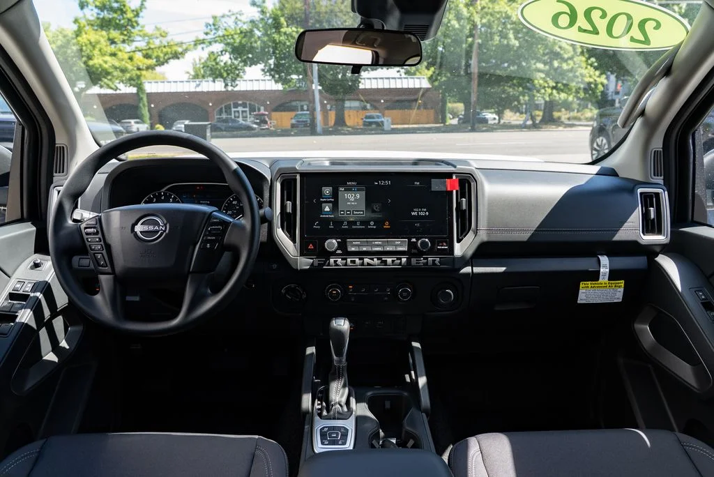 New 2026 Glacier White Nissan Crew Cab SV Long Bed image 9
