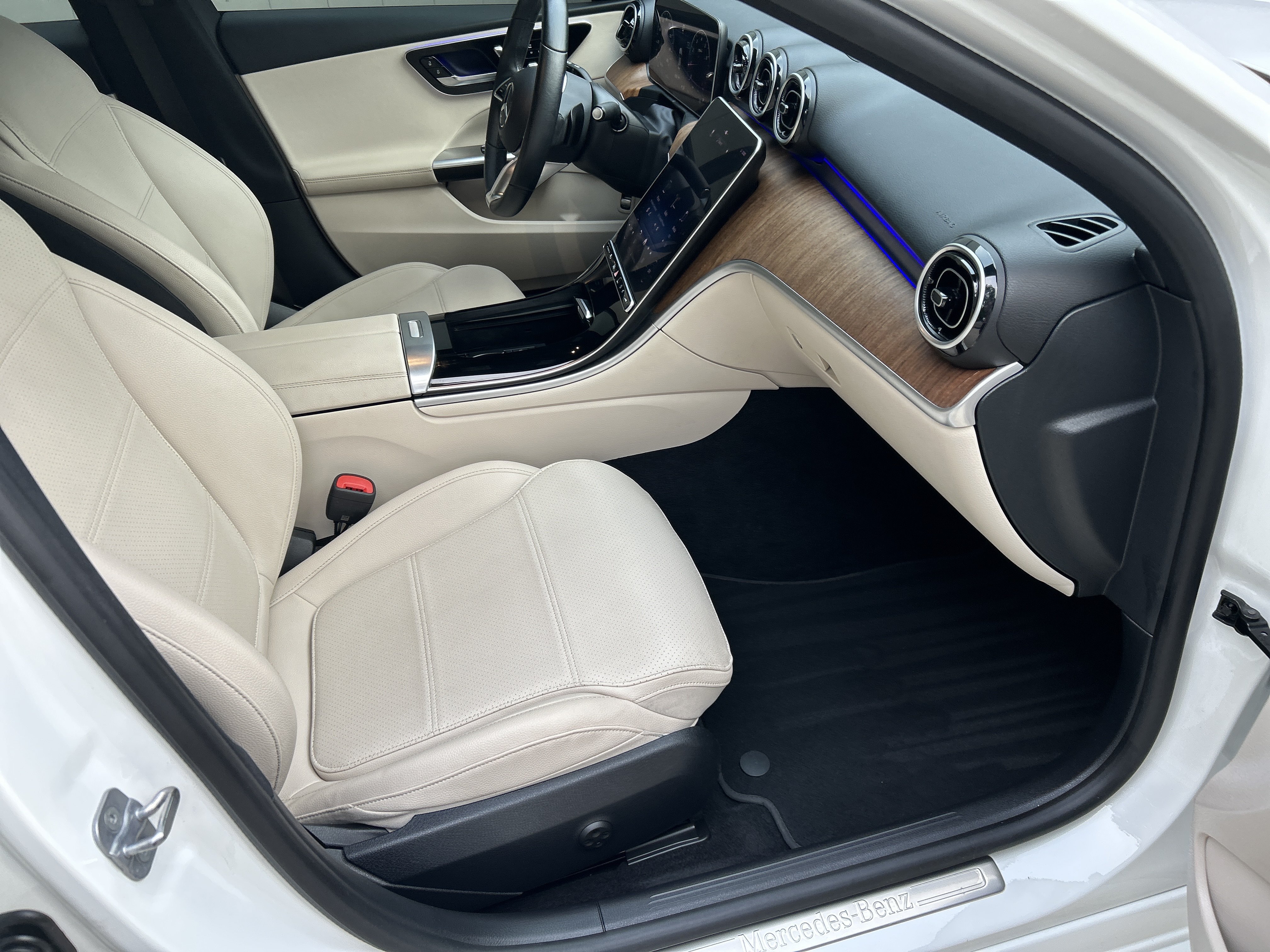 Certified Used 2024 Polar White Mercedes-Benz C 300 Sedan image 48