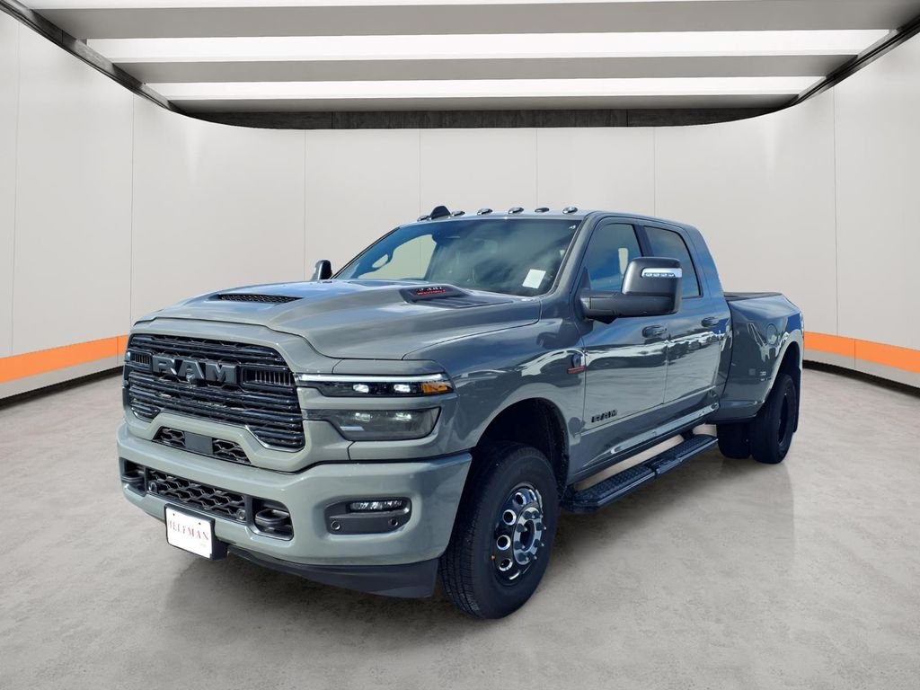 New 2027 Ceramic Gray Clearcoat RAM Laramie image 3