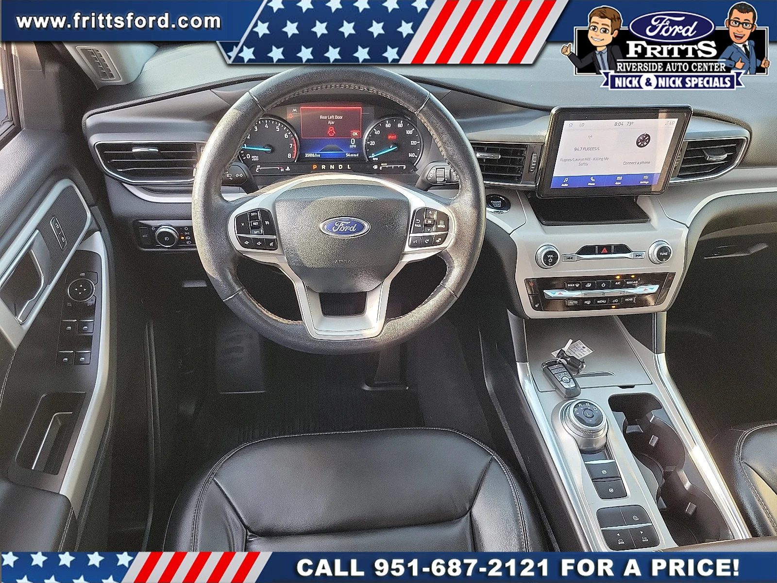 Certified Used 2023 Black Metallic Ford XLT image 5