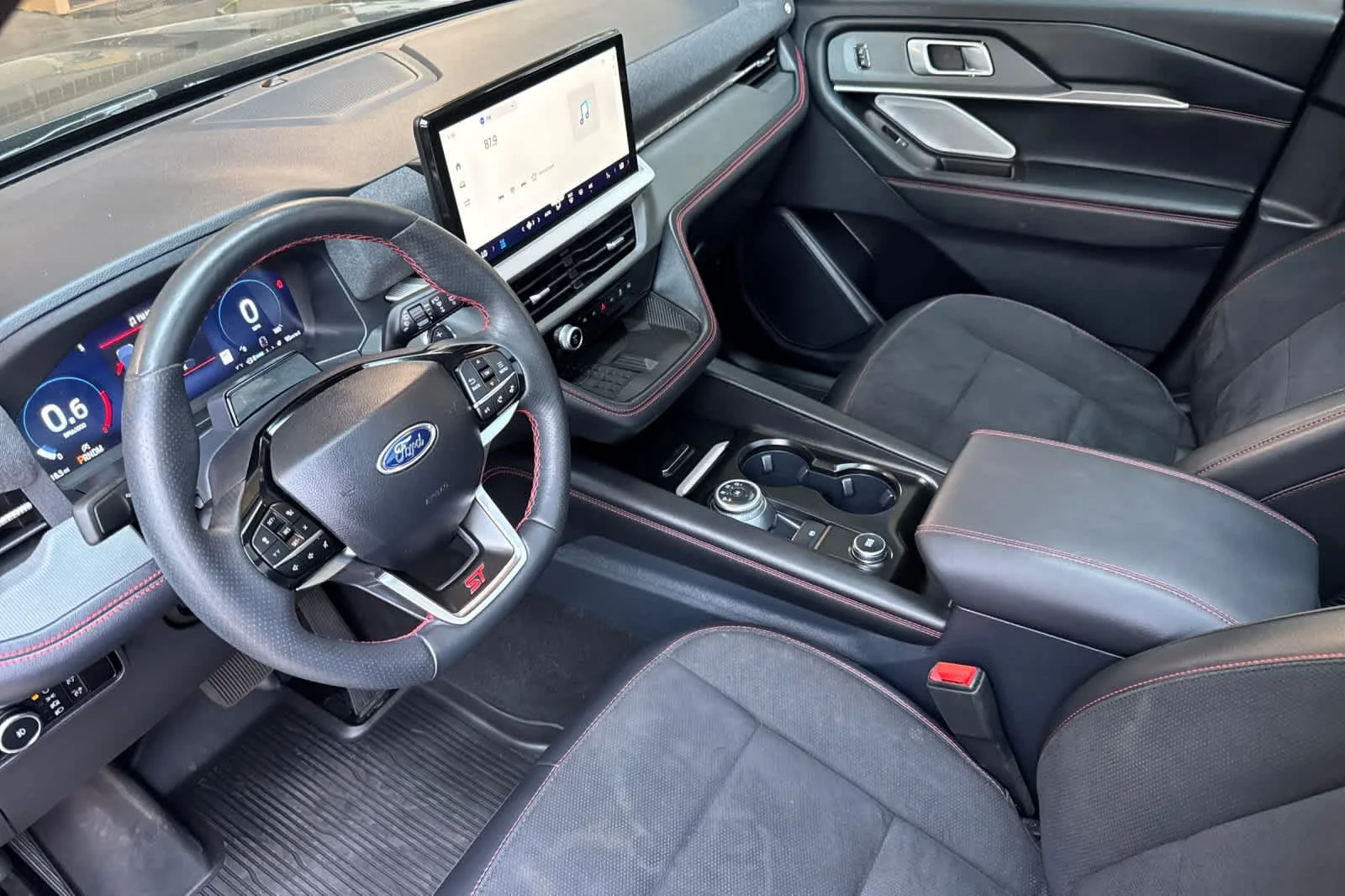 Certified Used 2025 Agate Black Metallic Ford ST image 11