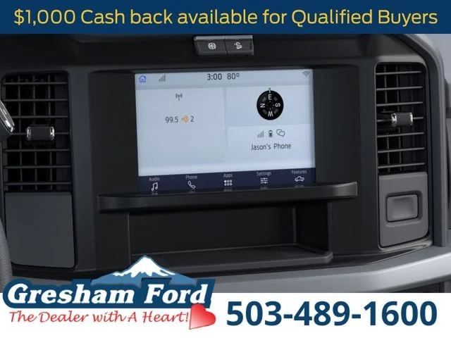 New 2026 Carbonized Gray Metallic Ford XLT image 15