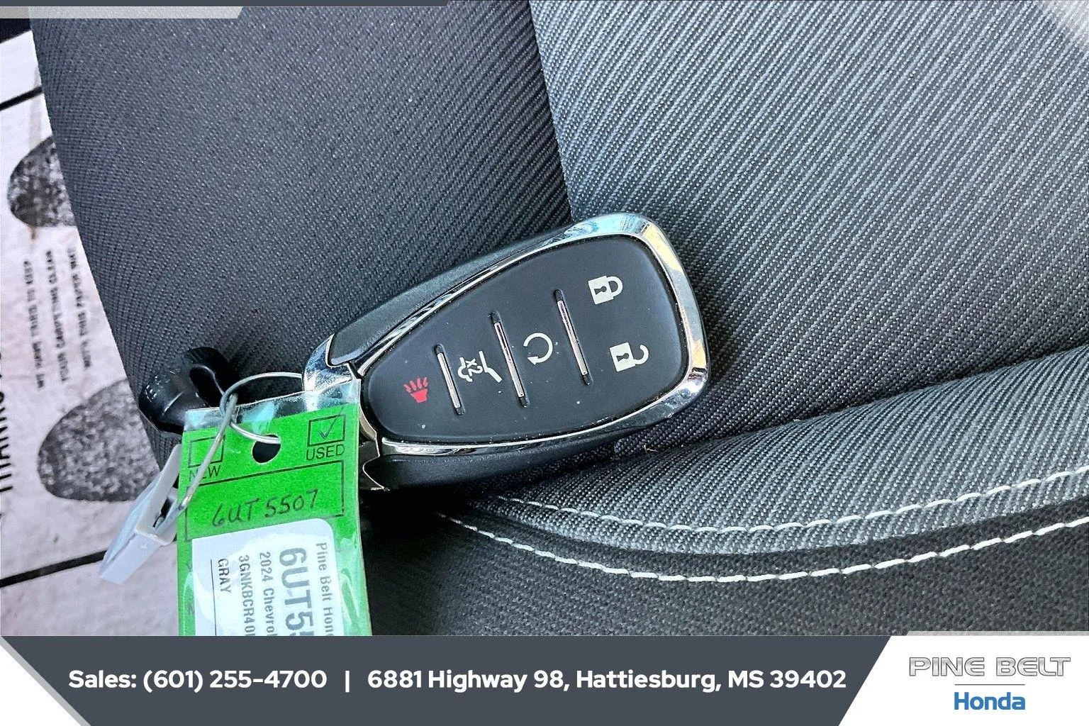 Used 2024 Sterling Gray Metallic Chevrolet LT image 9