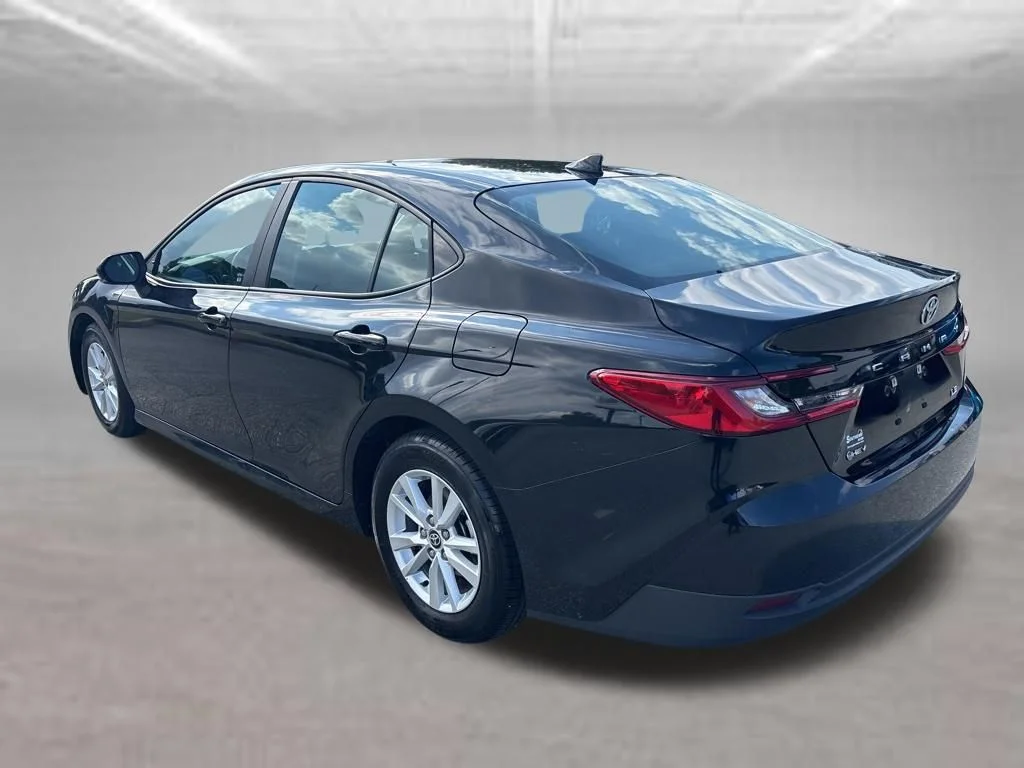 Used 2025 Midnight Black Metallic Toyota LE image 3