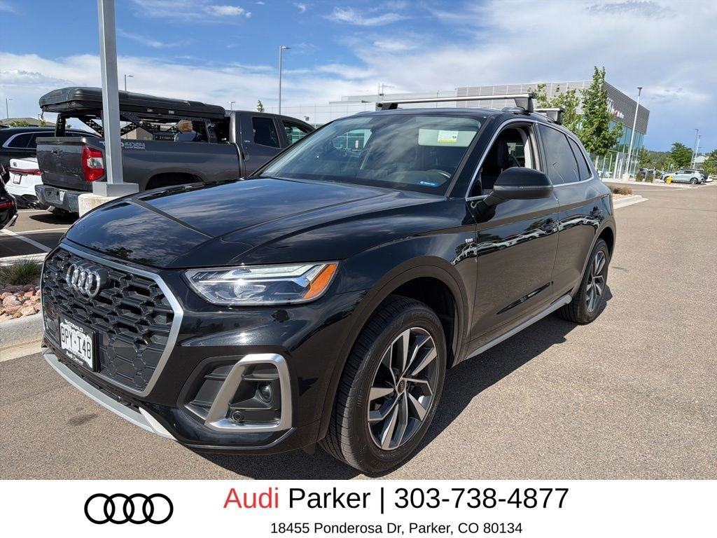 Used 2023 Black Audi 45 S line Premium image 1