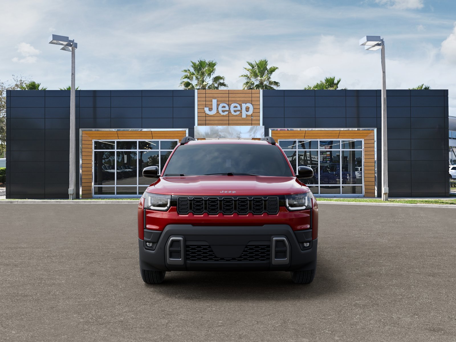 New 2026 Red Hot Pearlcoat Jeep Laredo image 6