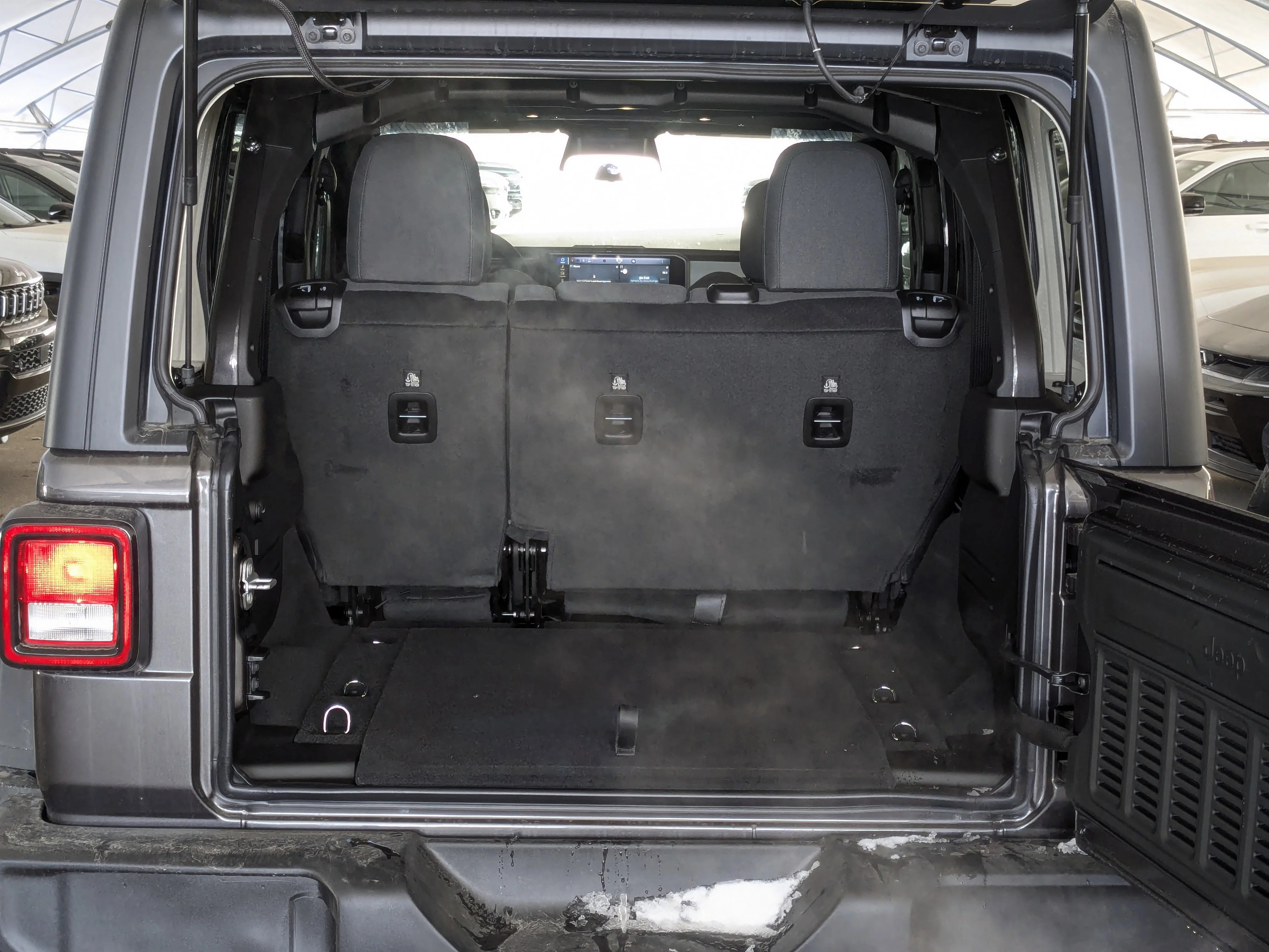 New 2026 Grey Jeep Sport S - - Gorilla Glass - 3-Piece Hardtop - Adaptive Cruise - Remote Start & tons more! image 26
