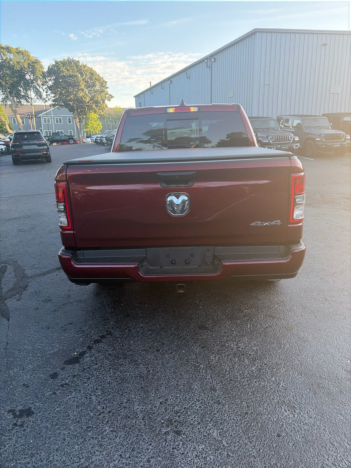 Used 2024 Delmonico Red Pearlcoat Ram Tradesman image 5