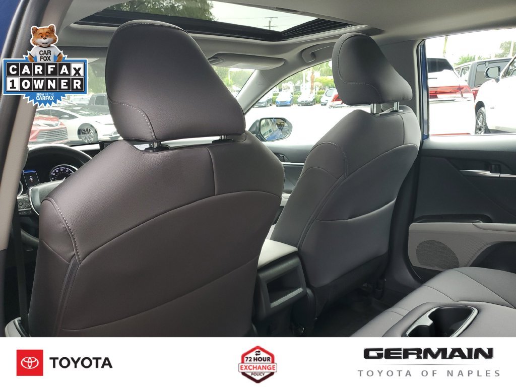 Certified Used 2024 Blue Toyota LE image 23
