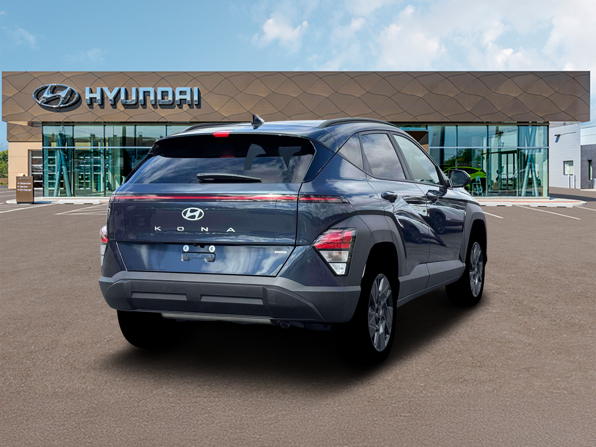 New 2026 Blue Hyundai SEL Sport AWD image 7
