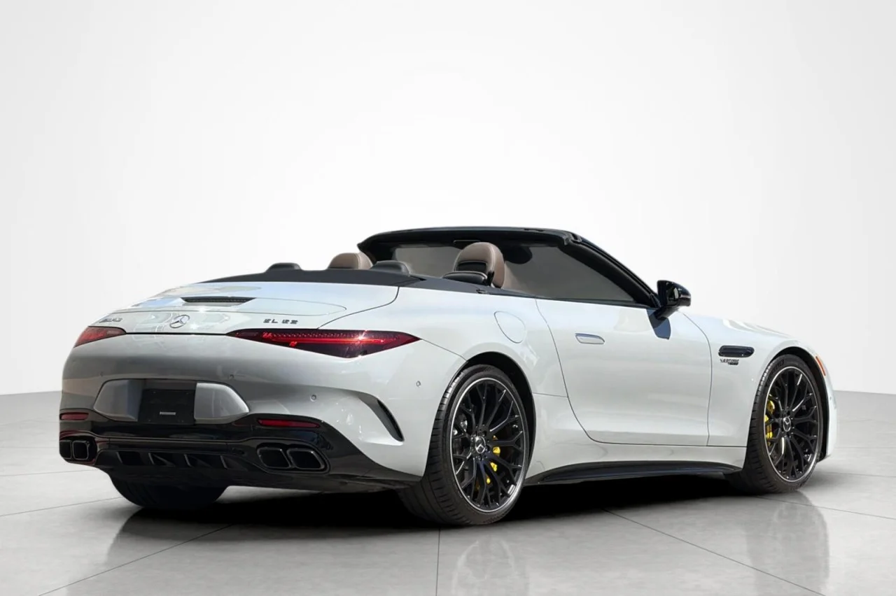 Certified Used 2022 MANUFAKTUR Alpine Grey Mercedes-Benz AMG® SL 63 image 5