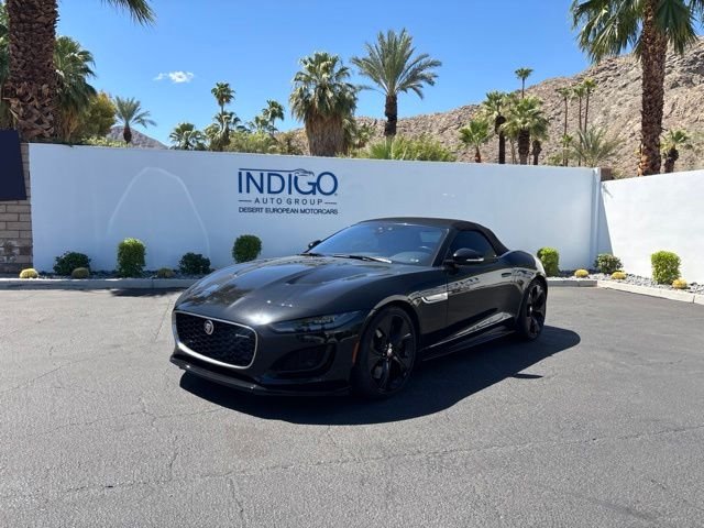 Used 2021 Santorini Black Metallic Jaguar R-Dynamic image 1