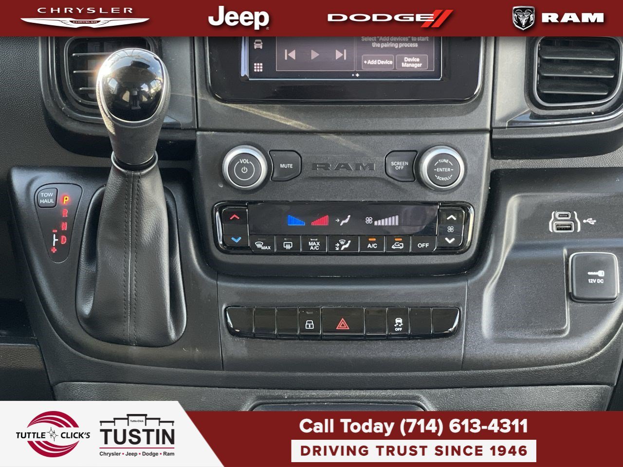 Used 2025 Bright White Clearcoat Ram Tradesman image 22