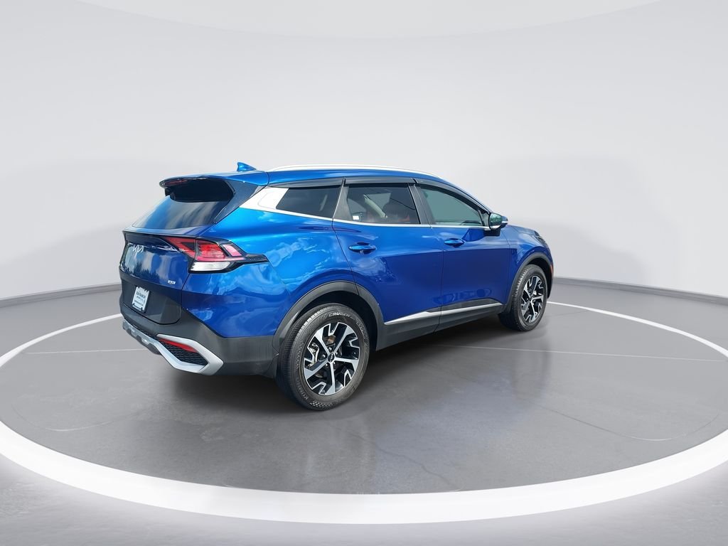 Used 2024 Blue Kia EX image 8