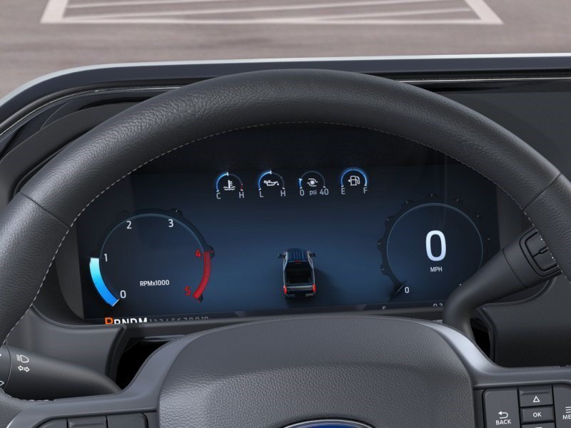 New 2026 Carbonized Gray Metallic Ford LARIAT image 14