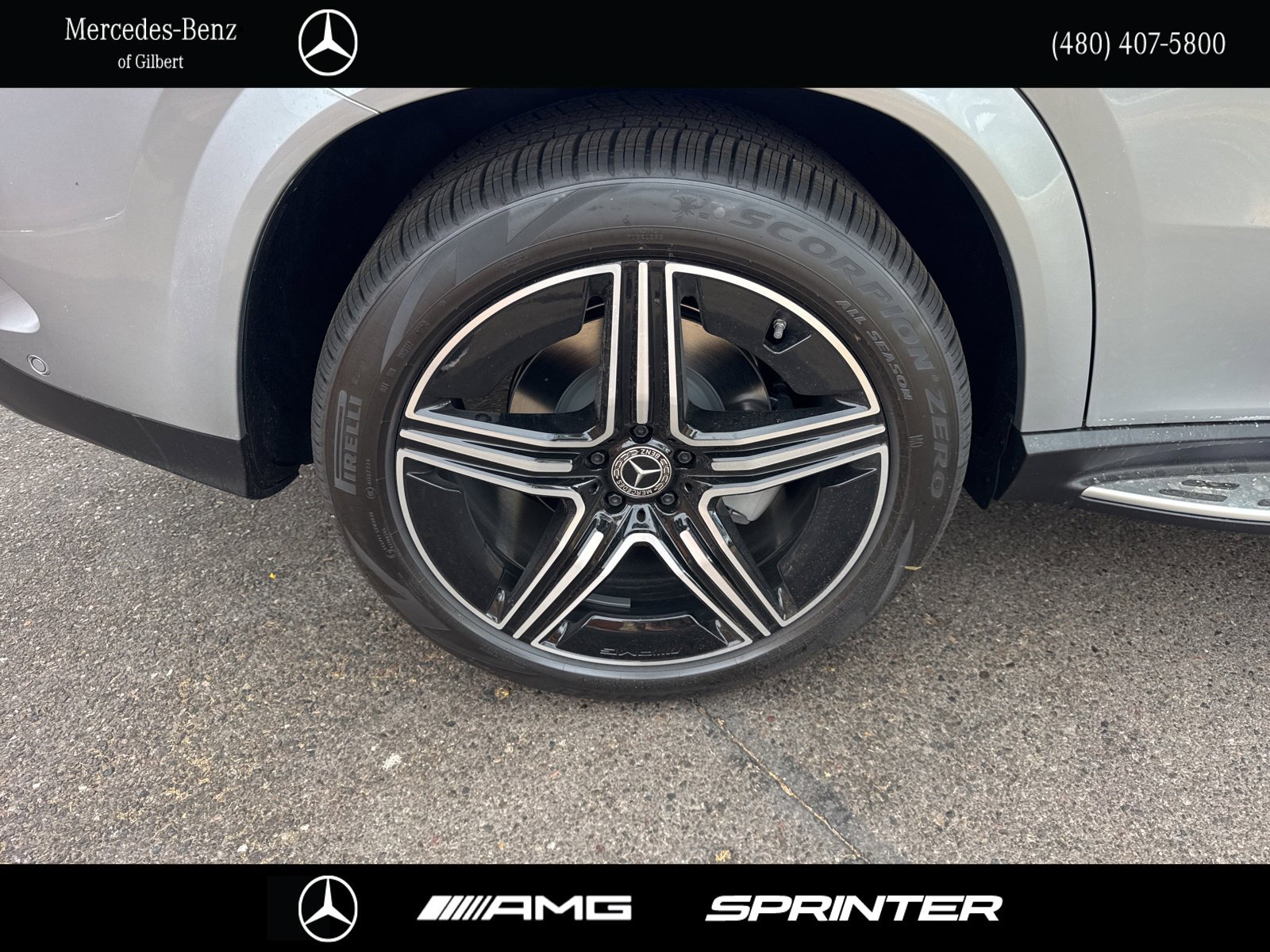 New 2026 Cirrus Silver Metallic Mercedes-Benz GLE 450 Coupe image 6