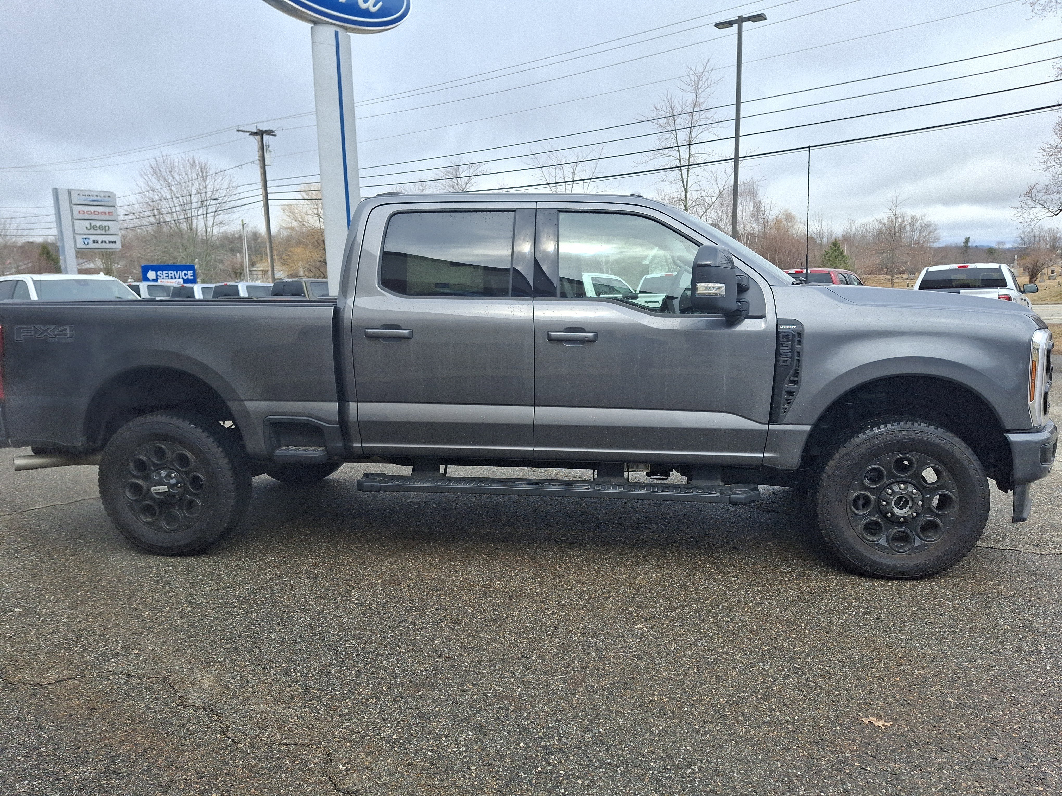 New 2026 Carbonized Gray Metallic Ford F-350® Lariat® image 2