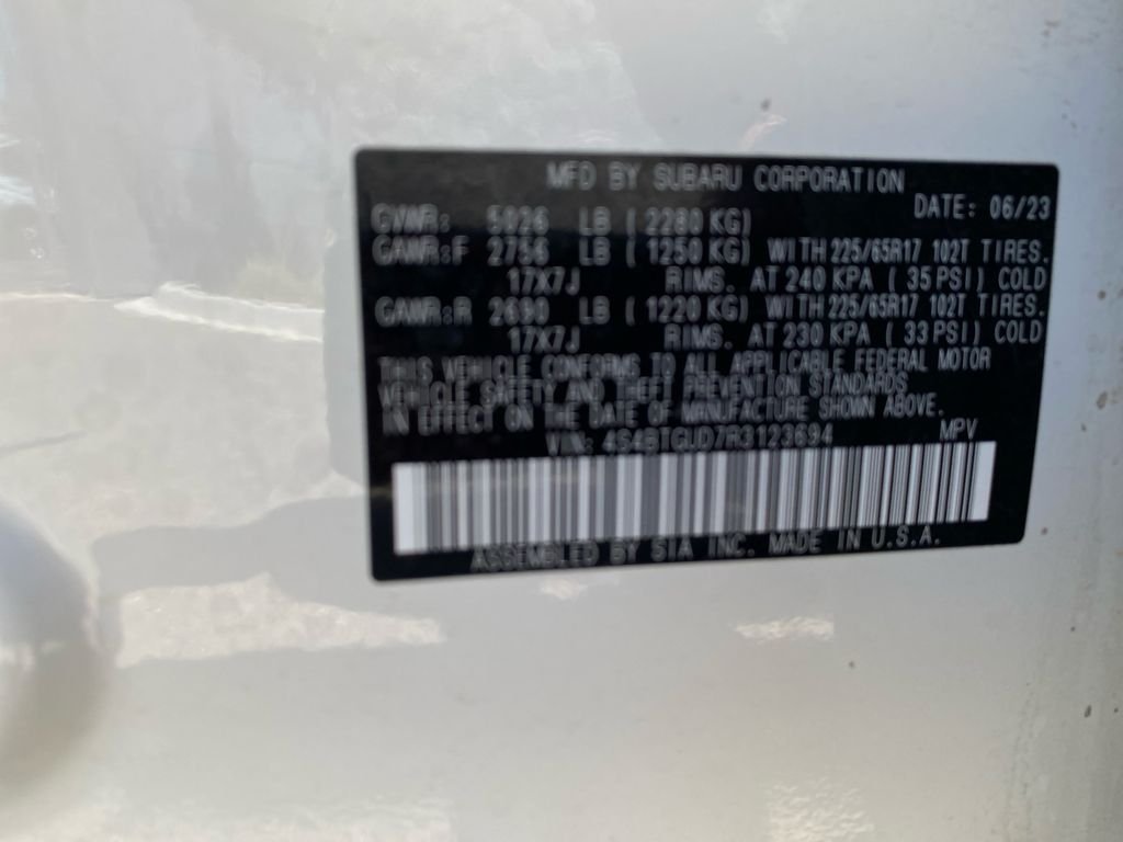Used 2024 White Subaru Wilderness image 20