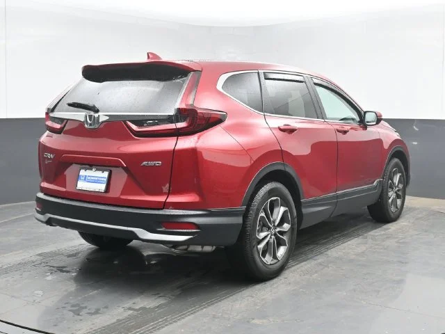 Used 2021 Radiant Red Metallic Honda AWD EX-L image 10