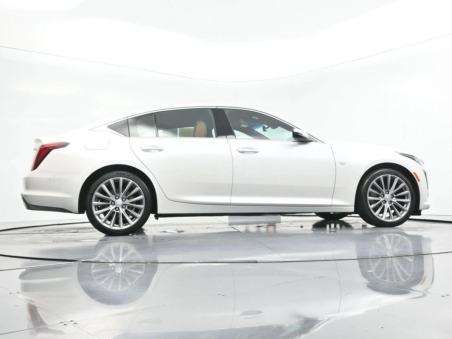 Used 2024 Crystal White Tricoat Cadillac Premium Luxury image 54