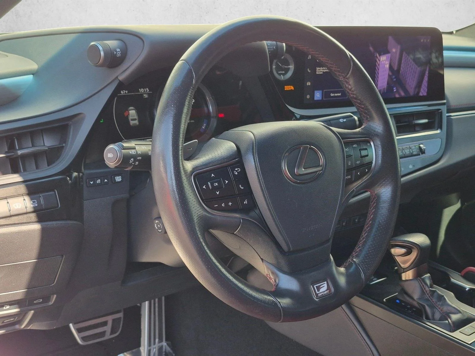 Certified Used 2024 Ultra White Lexus ES 300h F SPORT Handling image 10