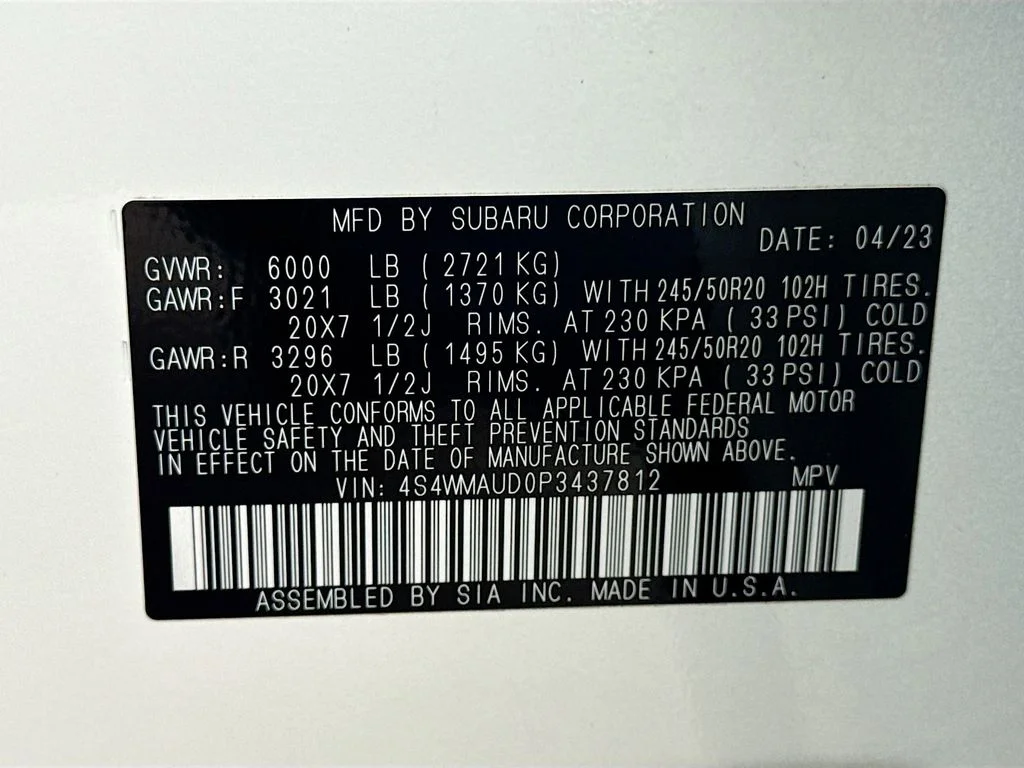 Certified Used 2023 White Subaru Limited image 46