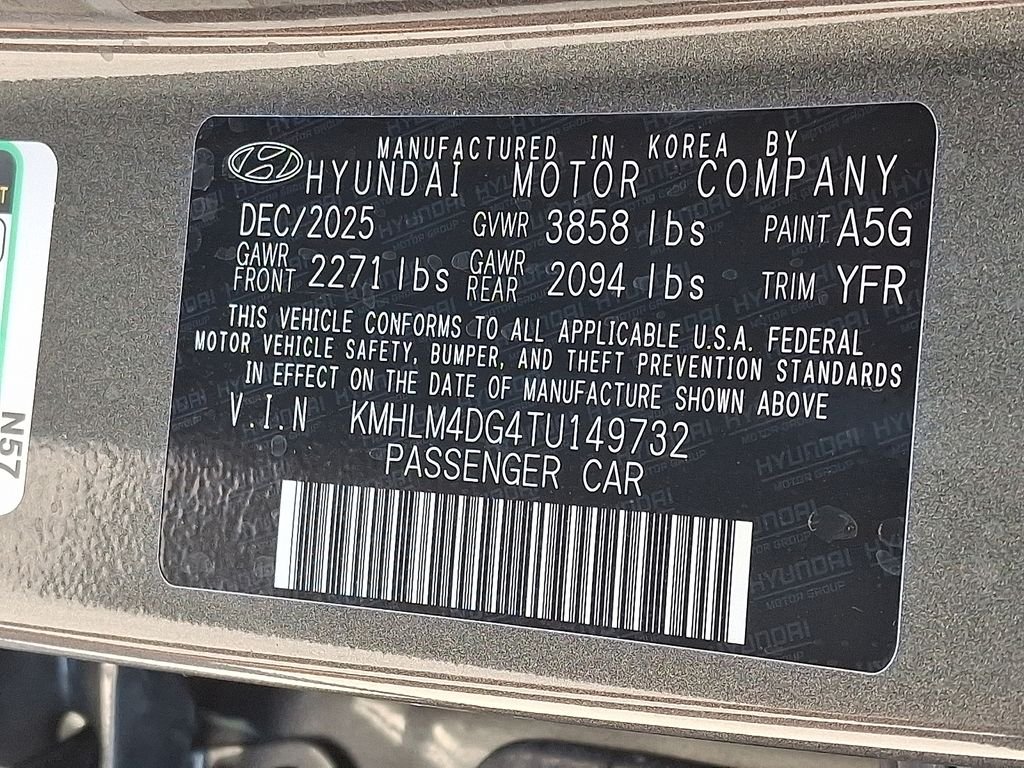 Used 2026 Gray Hyundai SEL Sport image 27