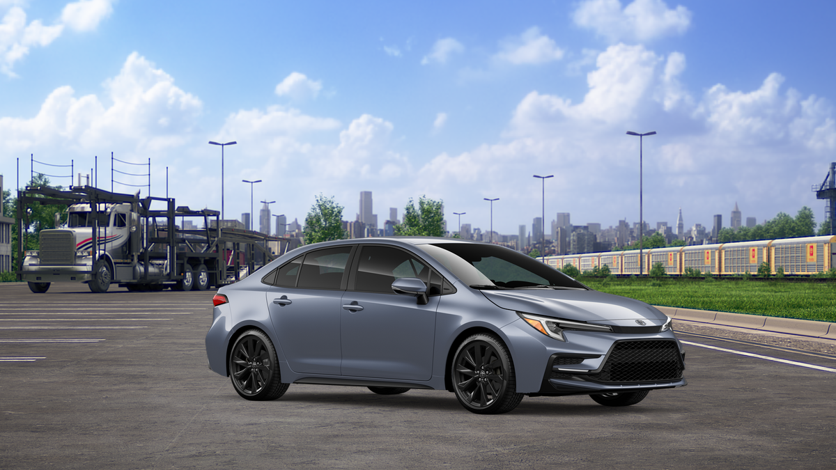 New 2027 Celestite Toyota Hybrid SE image 14