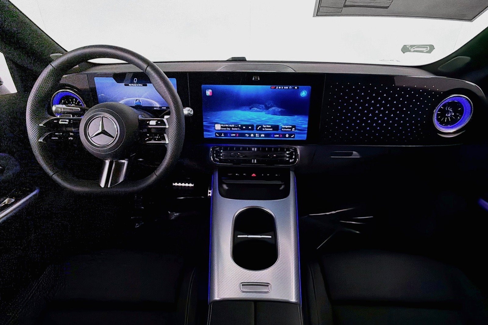 New 2027 Sky Blue Metallic Mercedes-Benz CLA 250+ Electric RWD image 4