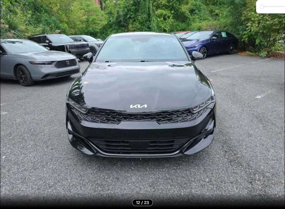 Used 2024 Ebony Black Kia GT-Line image 2