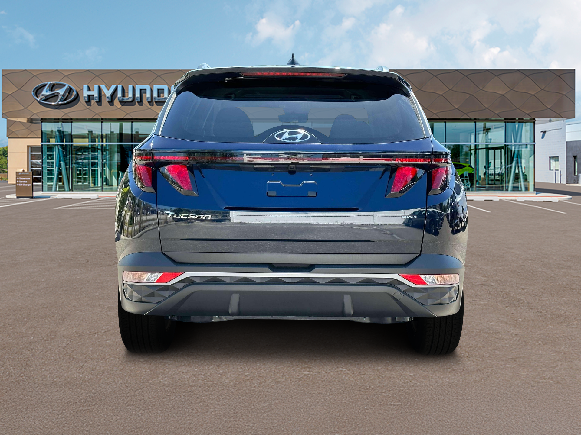 New 2024 Blue Hyundai SEL AWD image 6
