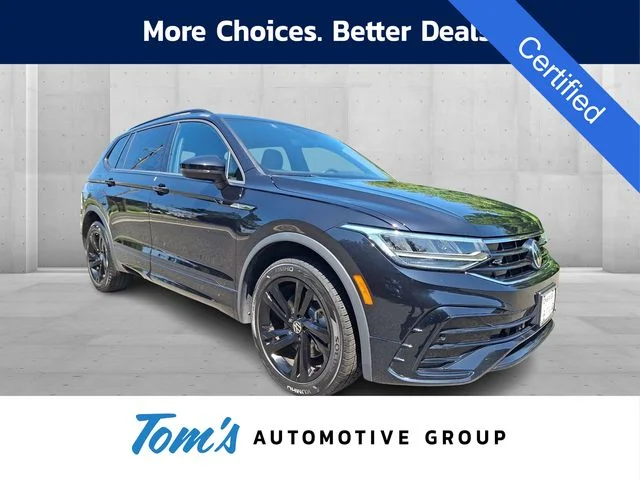 2023 Volkswagen Tiguan 2.0T SE R-Line Black