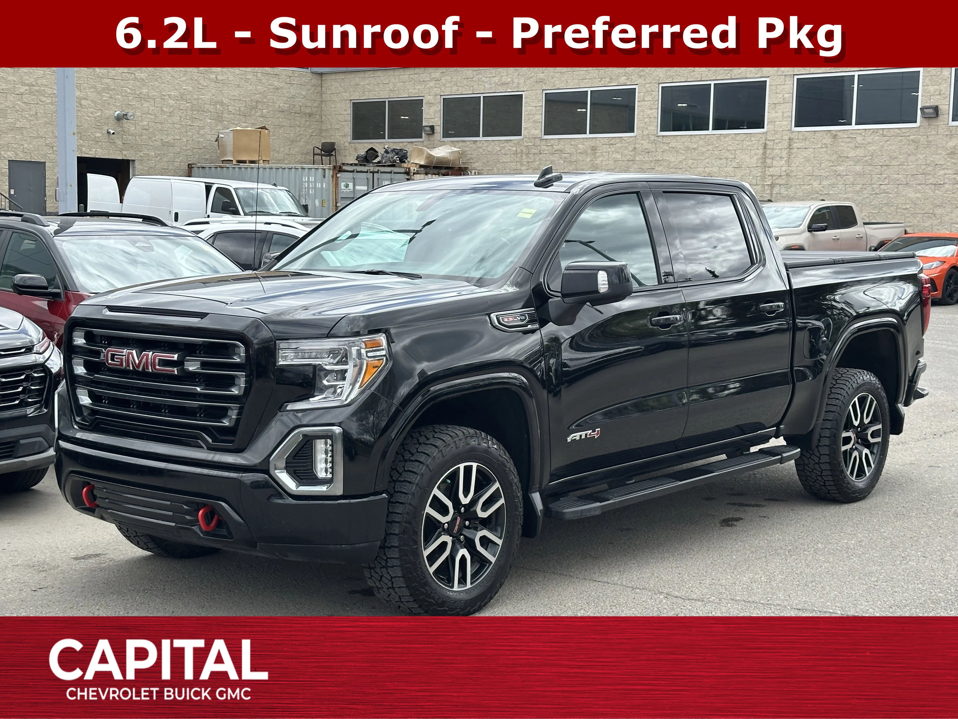 Certified Used 2022 Black GMC AT4 image 1