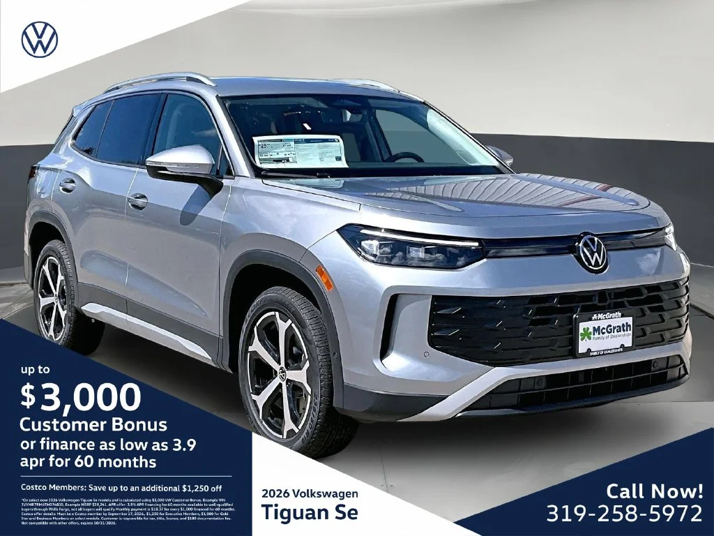 New 2026 Silver Volkswagen SE image 1