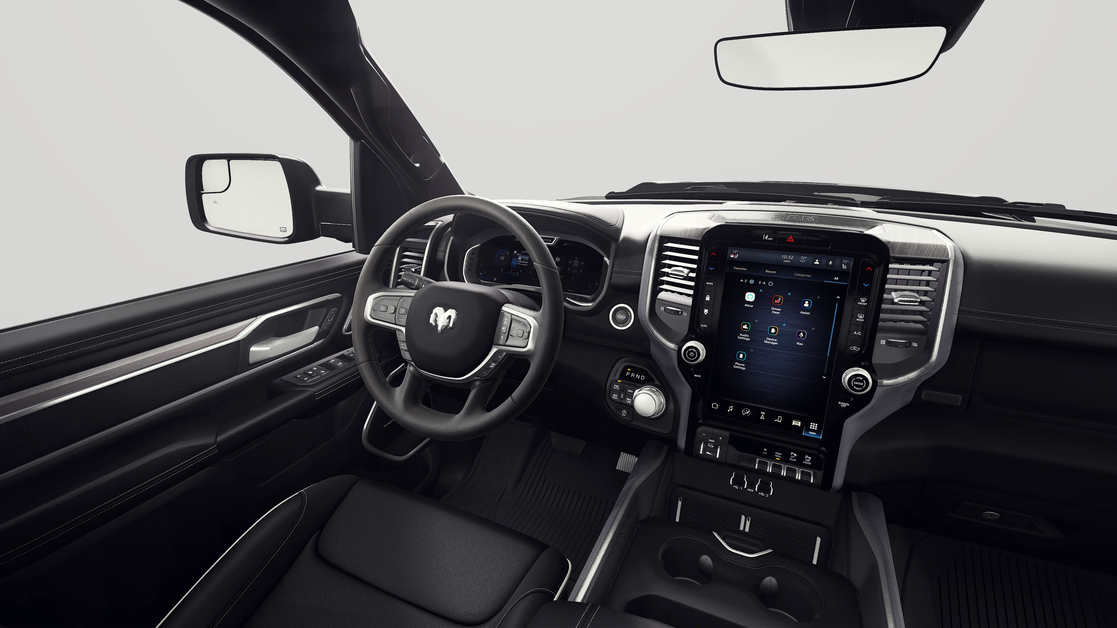 New 2027 Diamond Black Crystal Pearl-Coat Exterior Paint RAM LARAMIE image 20