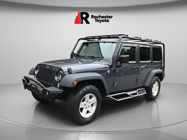 Used 2017 Black Jeep Unlimited Sport image 3