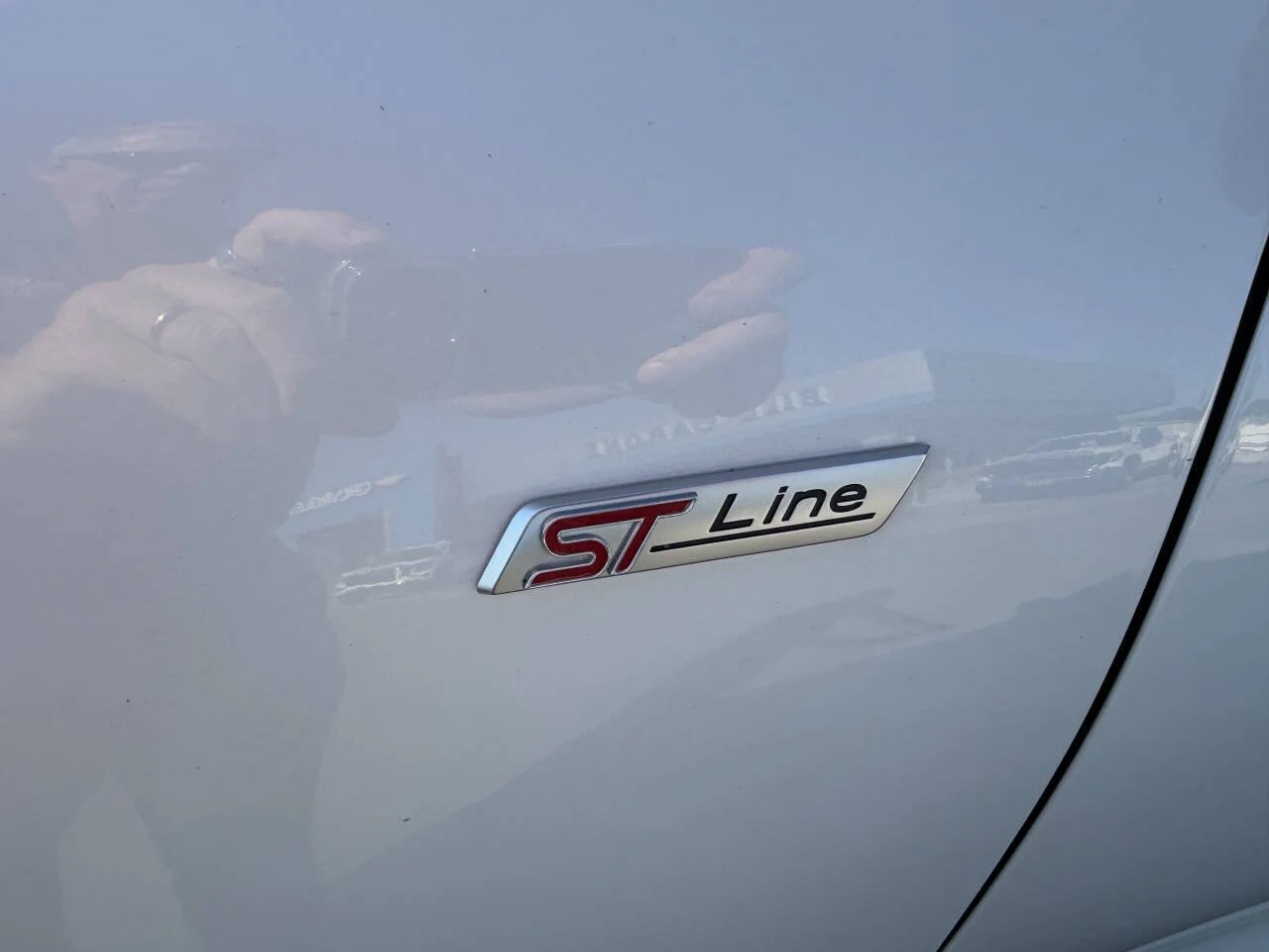 Used 2023 White Ford ST Line 4dr SUV image 14